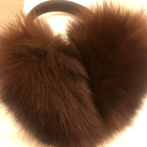 Fox Fur Earmuffs 🦊